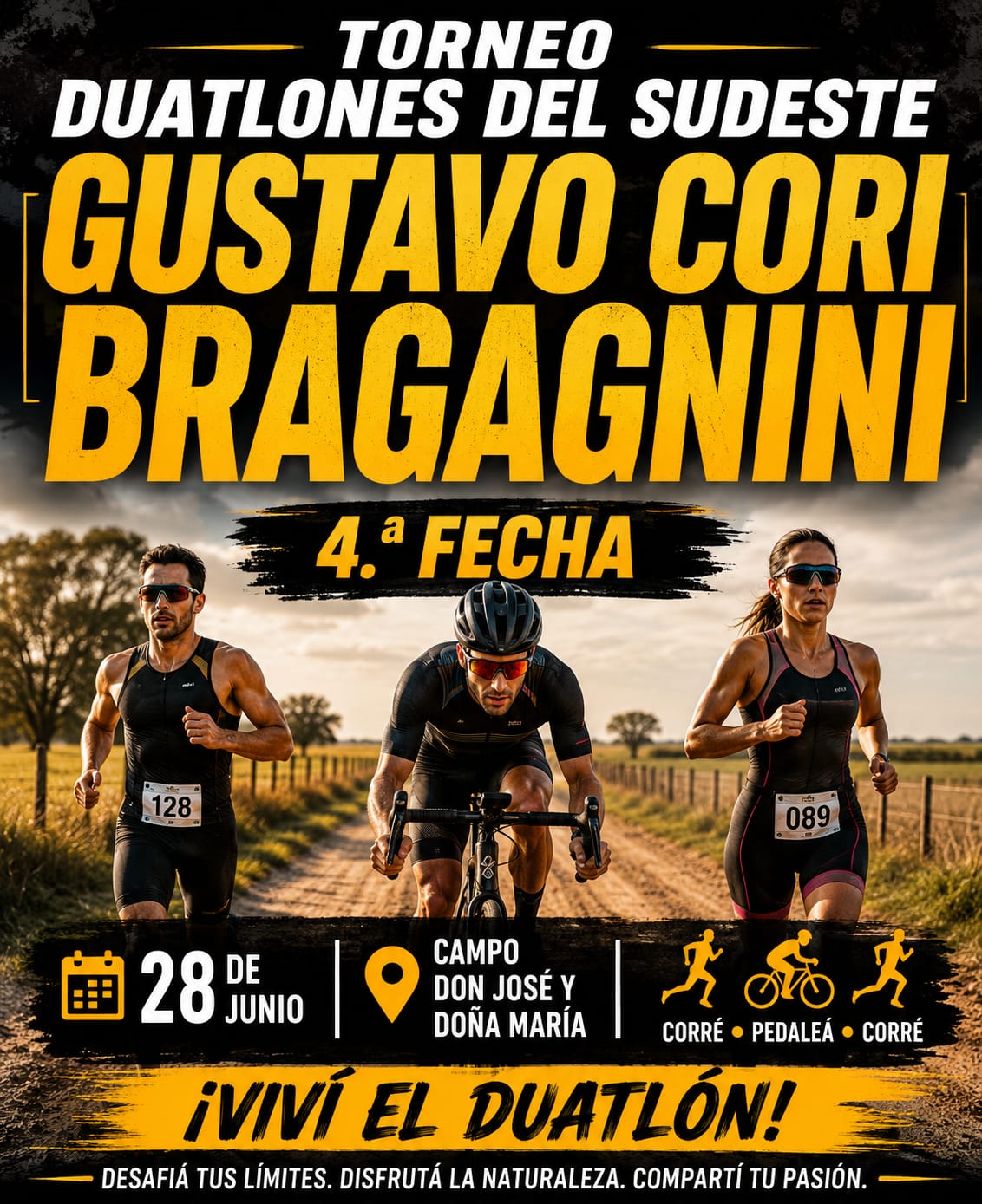 4° Fecha Campeonato Duatlón - Gustavo Cori Bragagnini